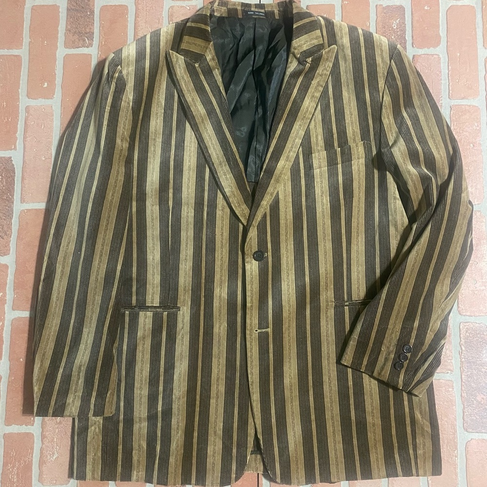 Velour sports coat